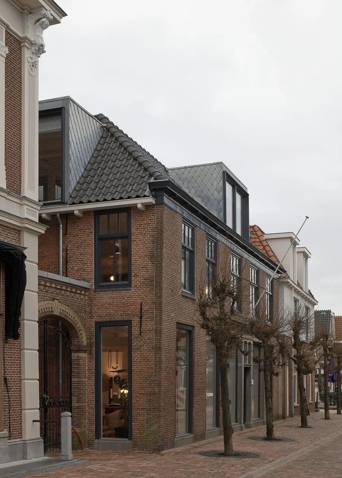 Langstraat-ensemble in Wassenaar. Foto: M.W.A. Hart Nibbrig